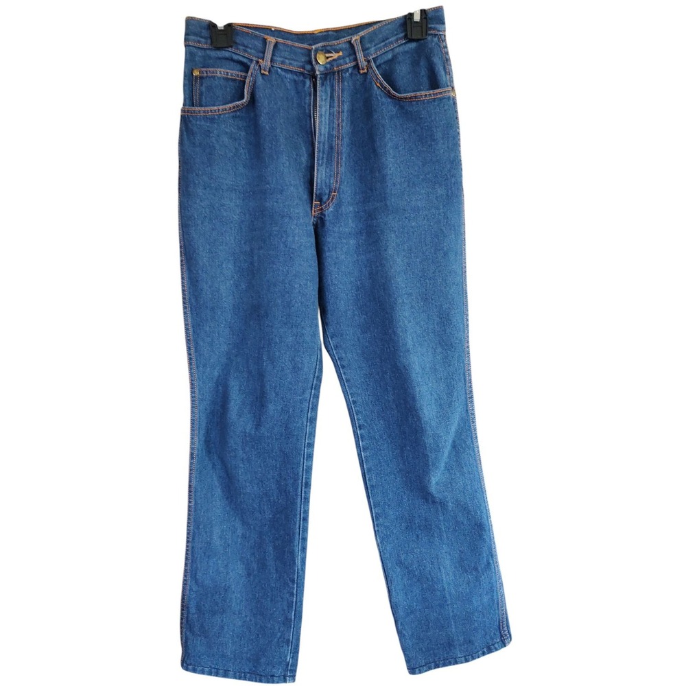 Vintage Gitano Denim 1980s Jeans Womens Size Twelve‎ Dark Blue Wash High Rise